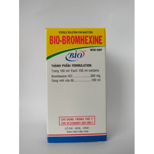 (XẢ KHO) BIO-BROMHEXIN CHAI 50ML. GIẢM HO, LONG ĐỜM, HỖ TRỢ HÔ HẤP