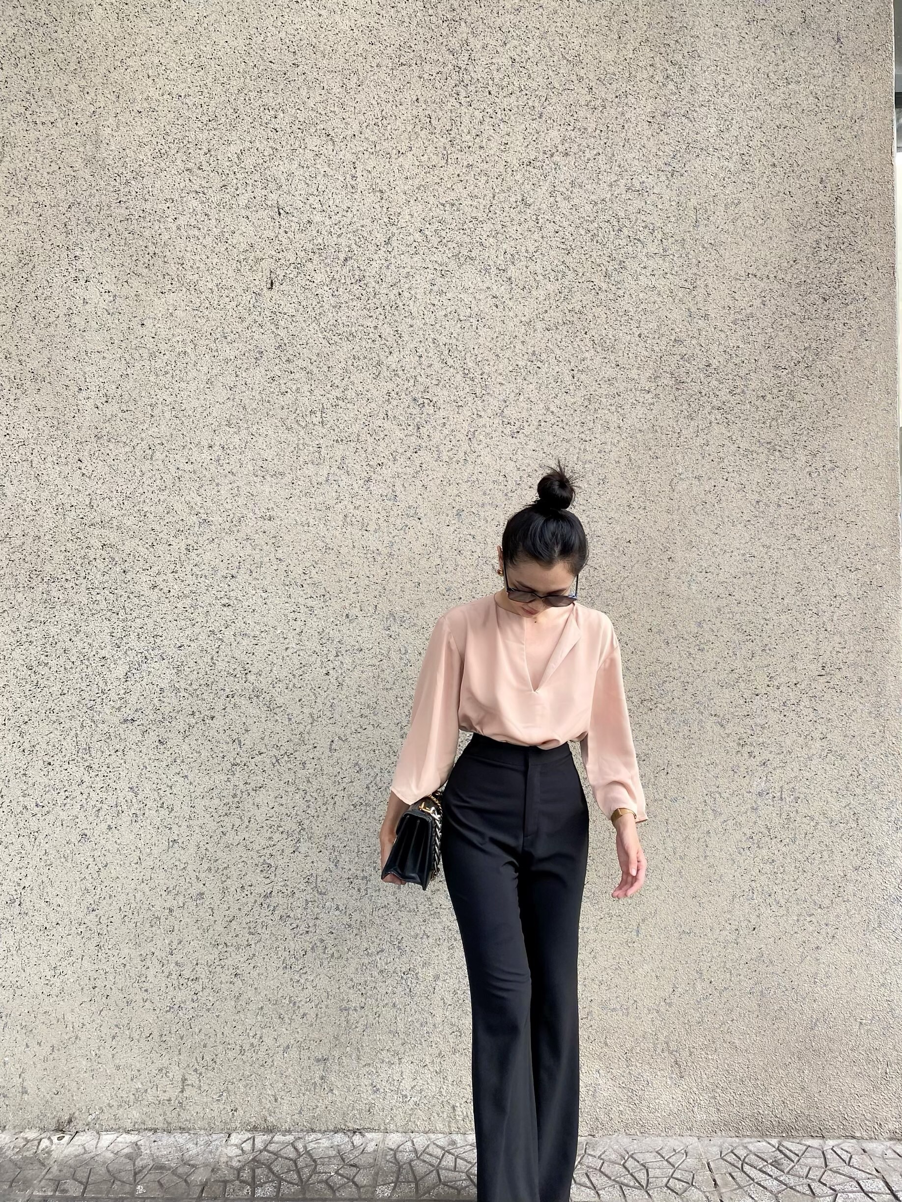 Quần tây ống loe, High Rise Pants - Orli Label