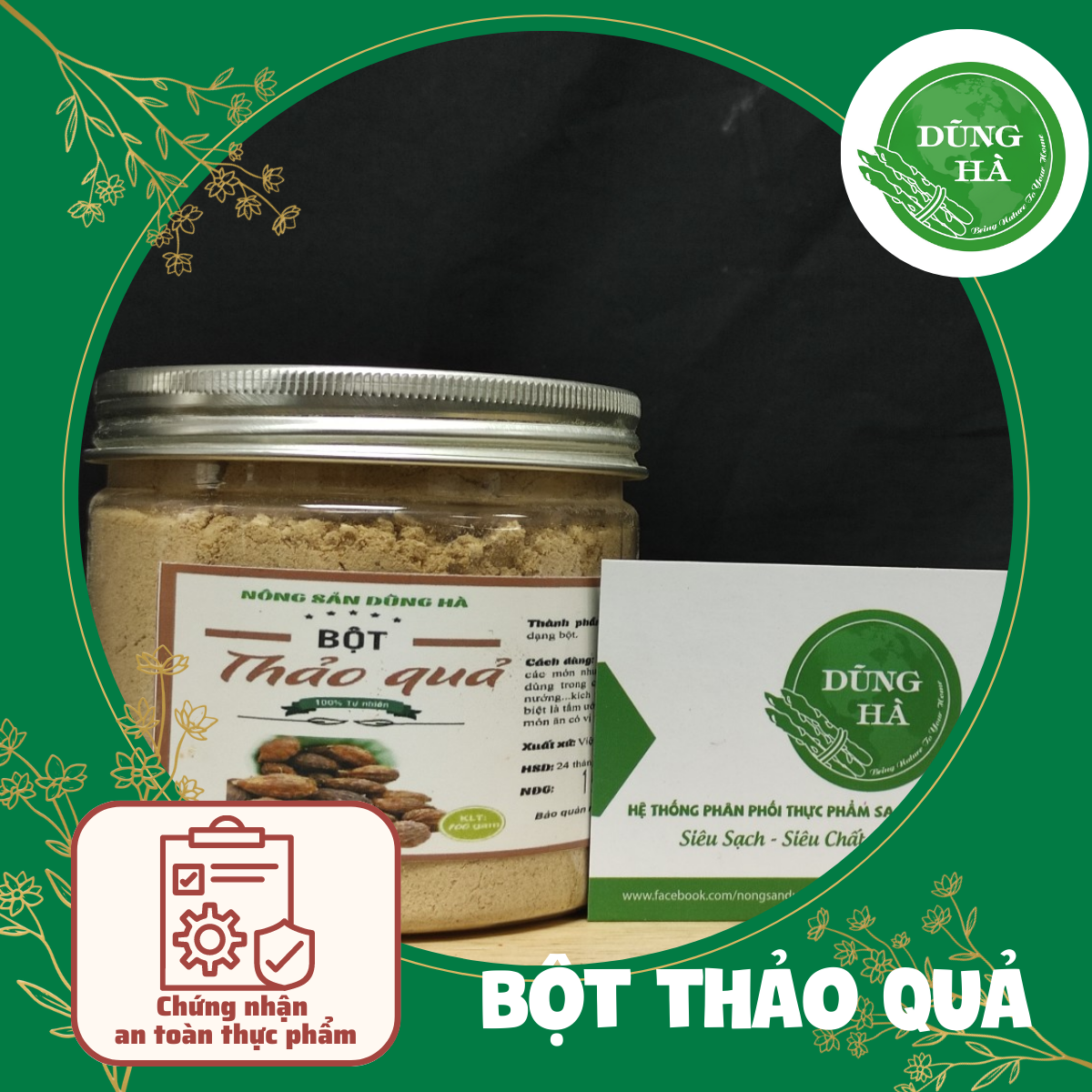 Gia vị bột thảo quả