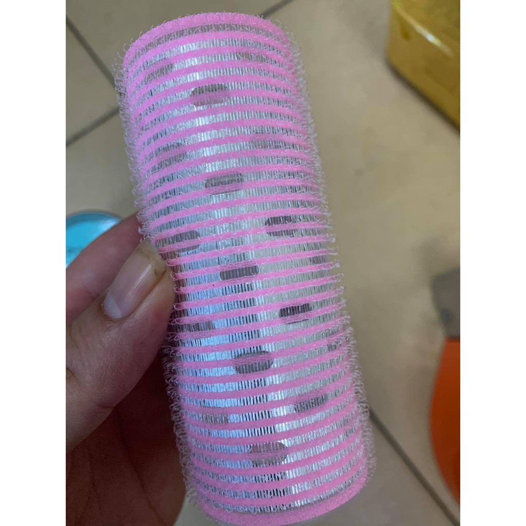 Lô Dính Lõi Nhôm Cỡ To Dài uốn phồng mái Hàn Quốc 12cm x 5.5cm