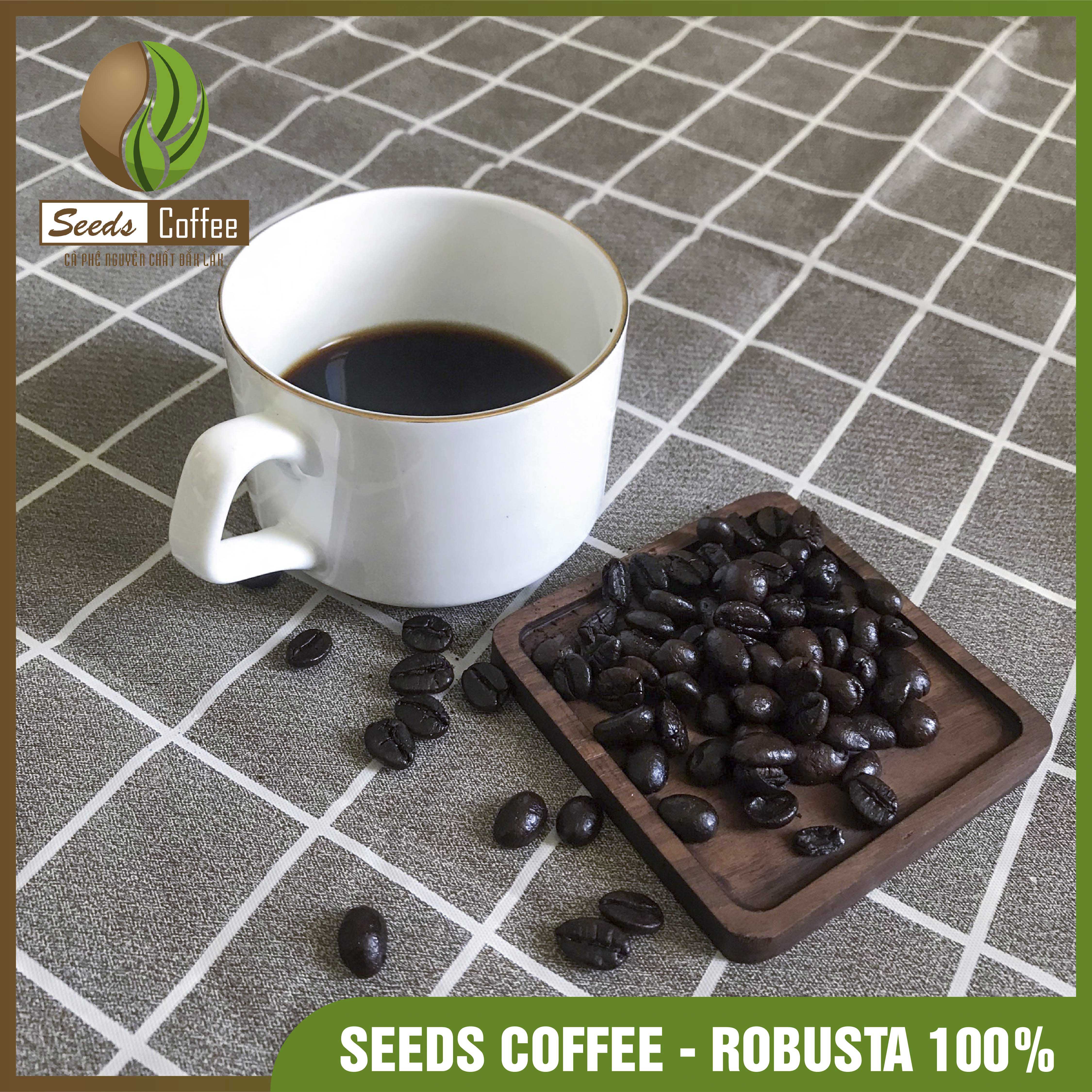 Cà phê rang xay nguyên chất Đắk Lắk Robusta