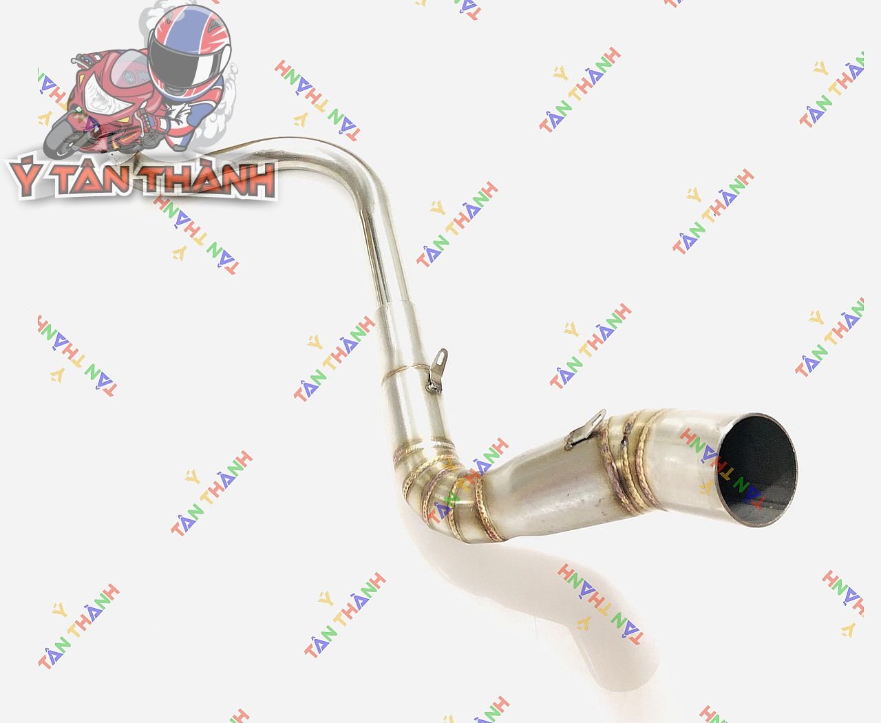 Cổ Pô Vario 2 Khúc Gắn Lon