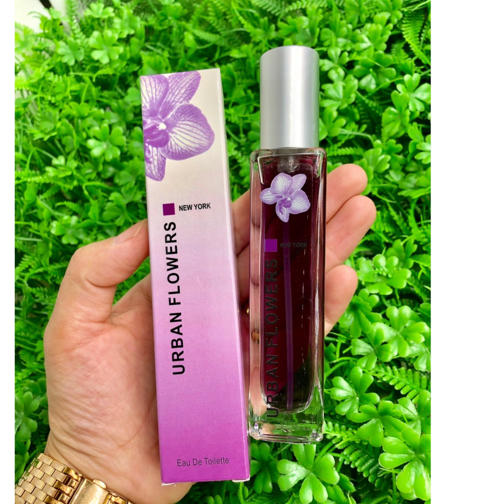 [30ml] Nước Hoa Nữ URBAN Flowers - New York ( Tím)