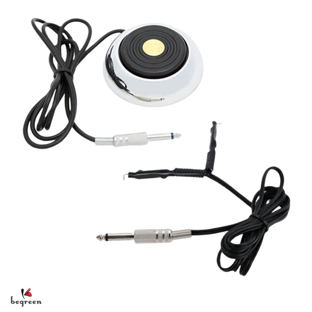Bàn đạp máy xăm Silver xoay 360