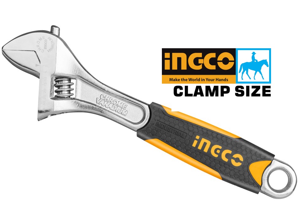 Cờ Lê Mỏ lết 12inch 300mm INGCO HADW131128