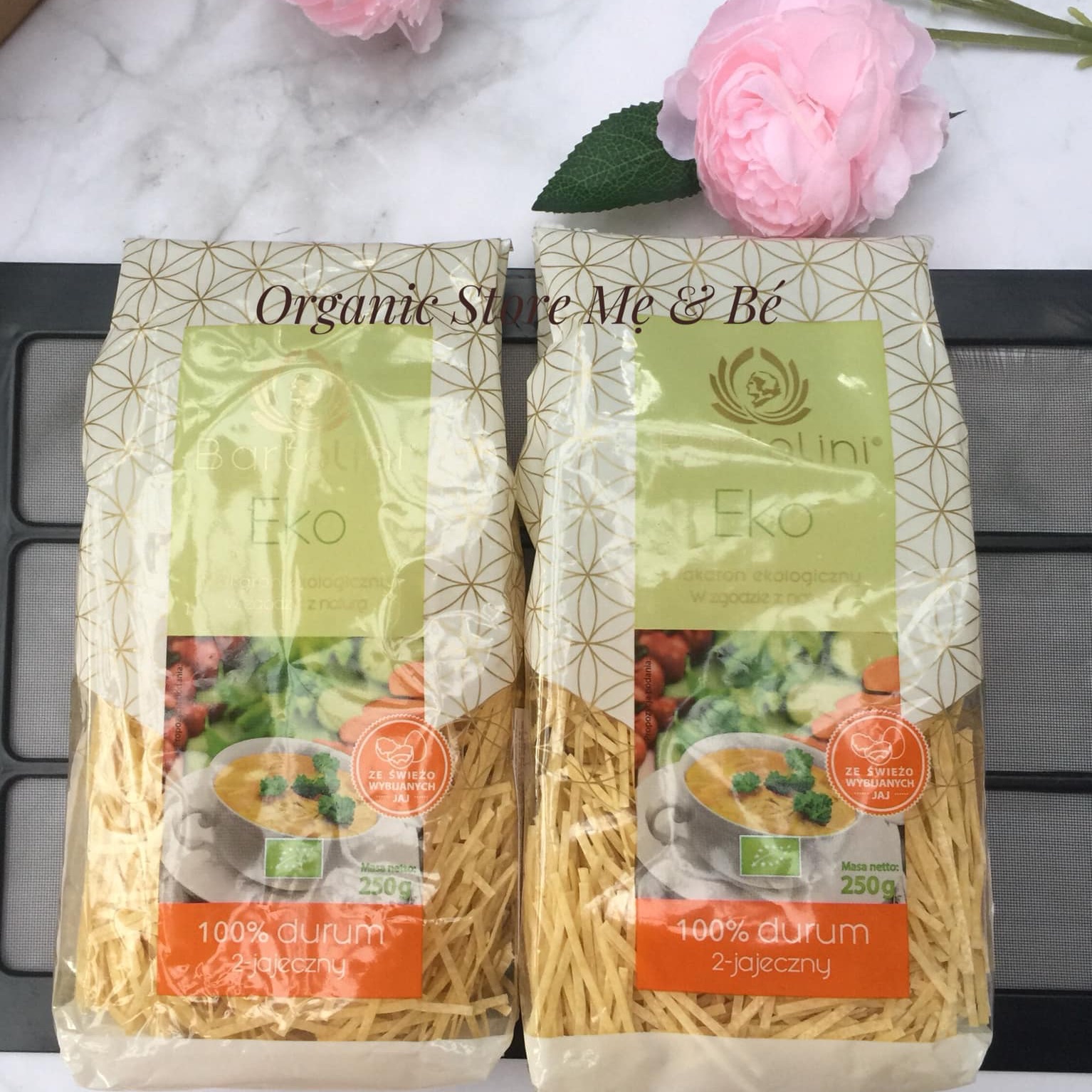[HCM]Mì sợi hữu cơ 2 trứng Barolini 250g