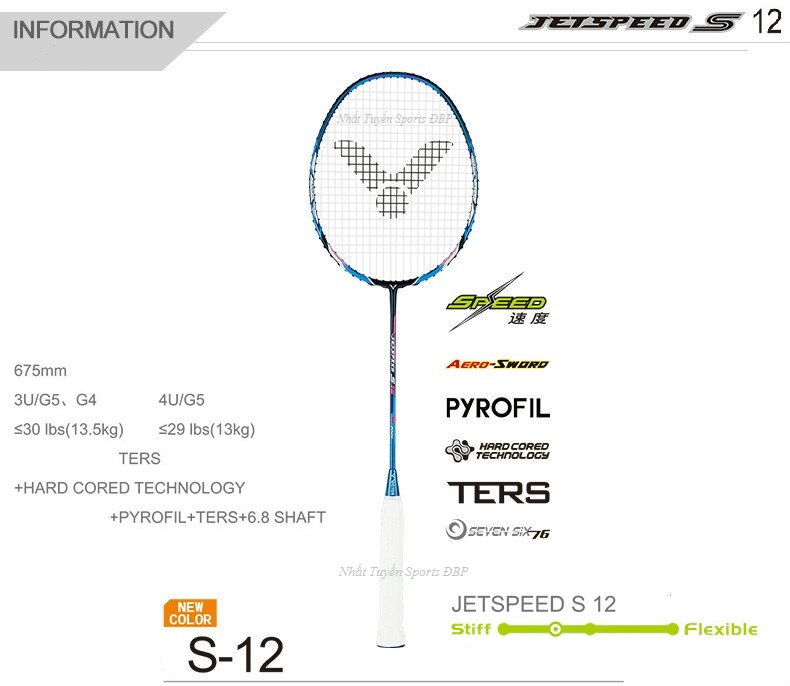 Vợt cầu lông Victor JetSpeed S12 (Chính hãng)