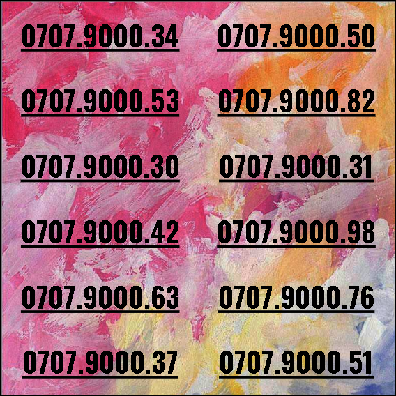 [HCM]Sim mobifone dễ nhớ tam hoa 0