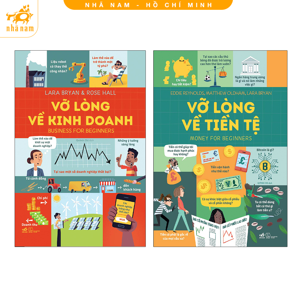 Sách - Vỡ lòng về tiền tệ - Money for beginners (Bìa cứng) (Nhã Nam HCM)
