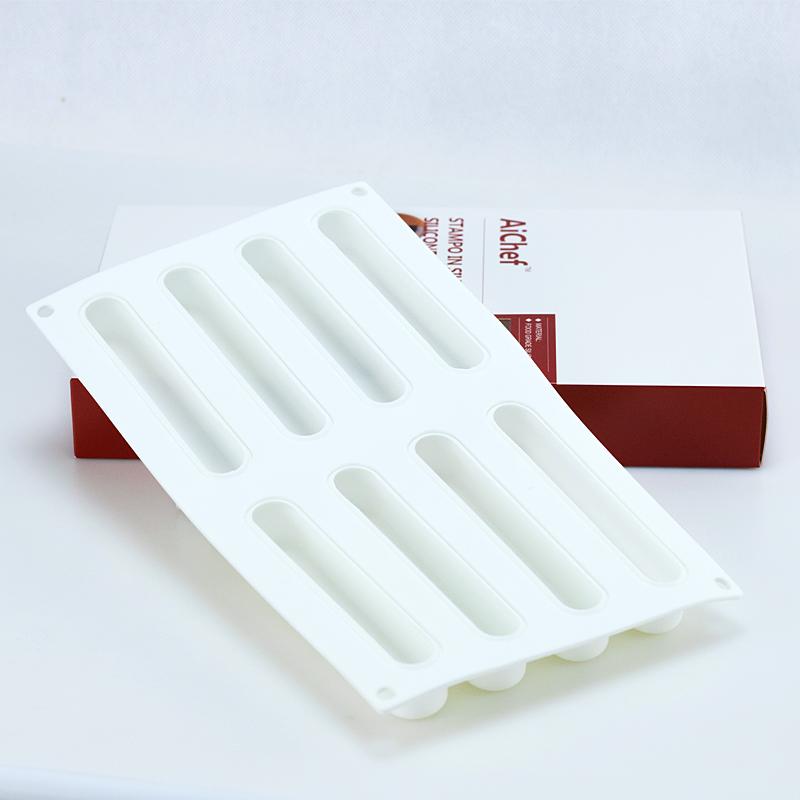 Bánh Mousse Silicone Bộ Tạo Khuôn Hình Kiểu Pháp West Point Ý 8 THẬM CHÍ Lập Thể Dạng Sợi Dài Bánh Nướng Bộ Tạo Khuôn Hình