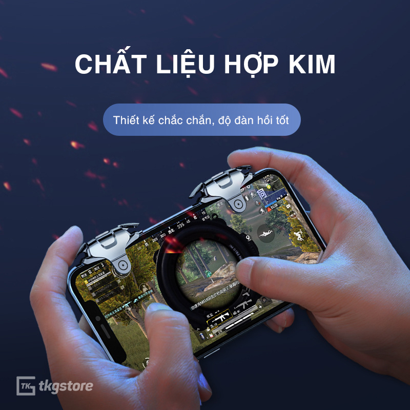 Nút bấm chơi game CK3 | Nút bắn cơ cao cấp chơi PUBG, Free Fire, CF, CODM