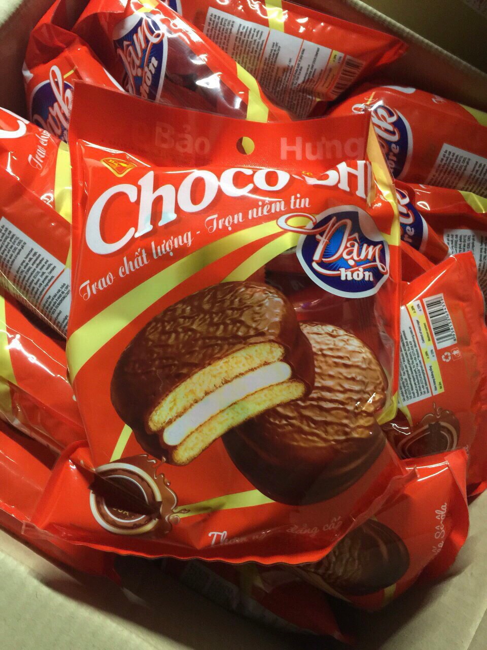 Bánh Chocolate Pie Choco.BHI - bịch 160gr