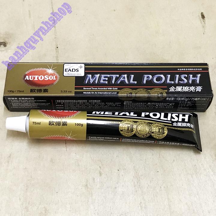 Kem Đánh Bóng Kim Loại Autosol Metal Polish 100g