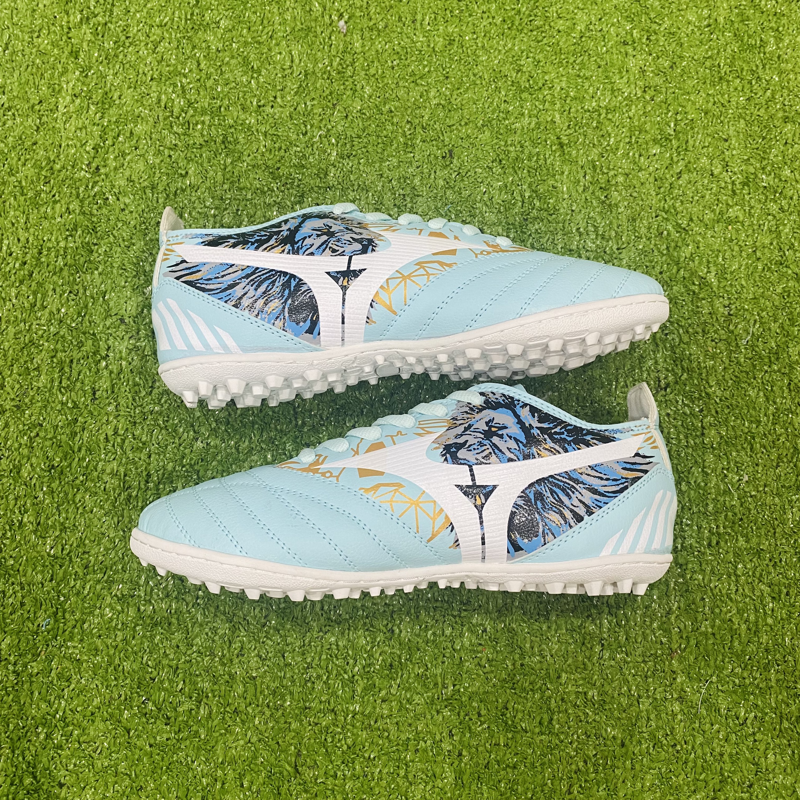 giày đá banh mizuno ramos,đế cao su khâu full đế