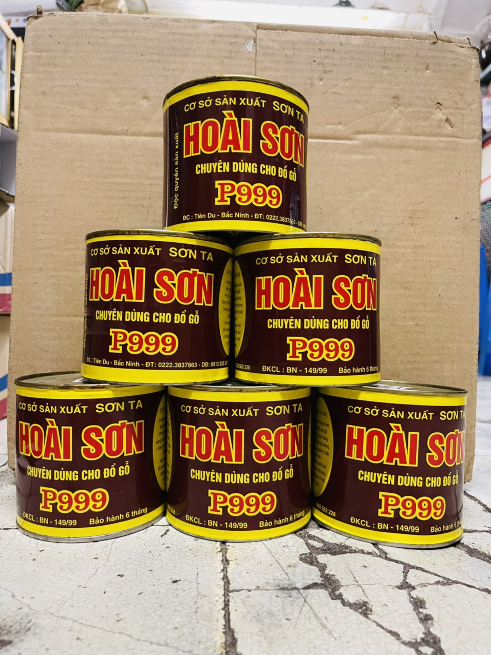 [HN] Sơn ta màu cánh dán dùng cho đồ gỗ