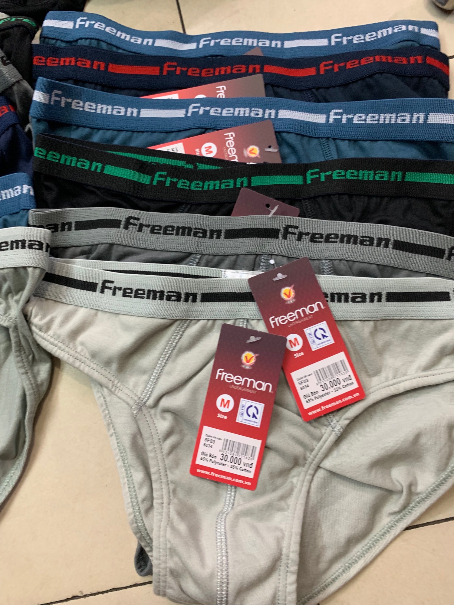[HCM]Quần lót nam freeman chính hãng