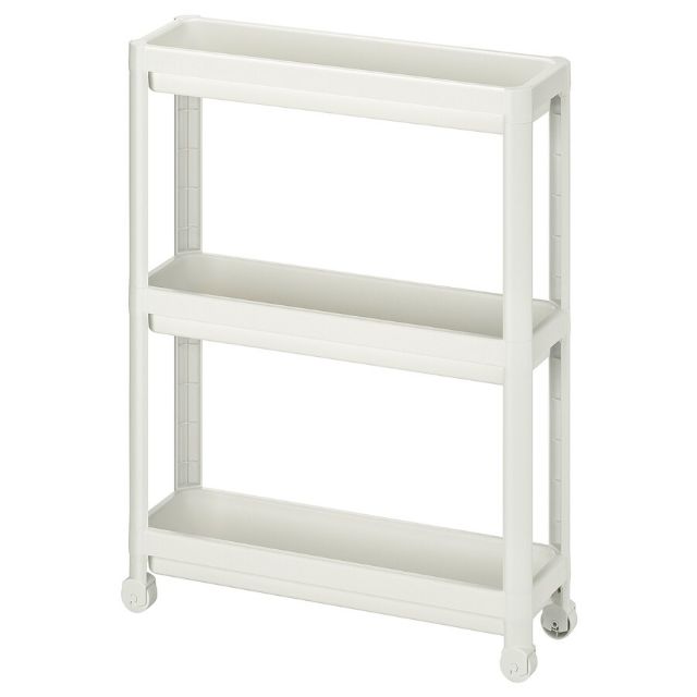Kệ Nhựa Có Bánh Xe Vesken Ikea