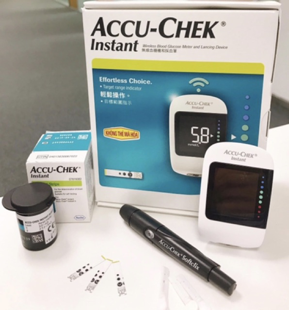 Máy Đo Đường Huyết Accu-Check Instant
