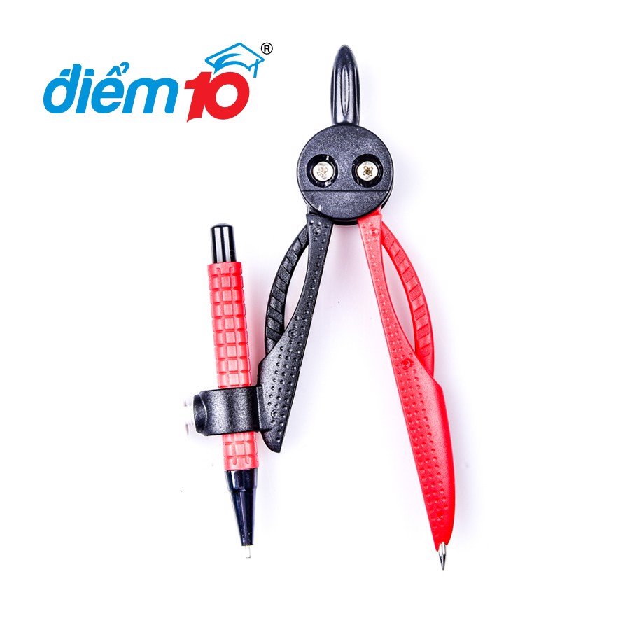 Compa học sinh điểm 10 mten tp-c019 có hộp đựng sukado