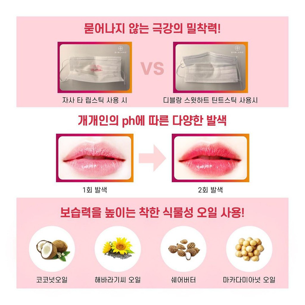 Son thông minh 3in1 DIBLANC LIPBALM
