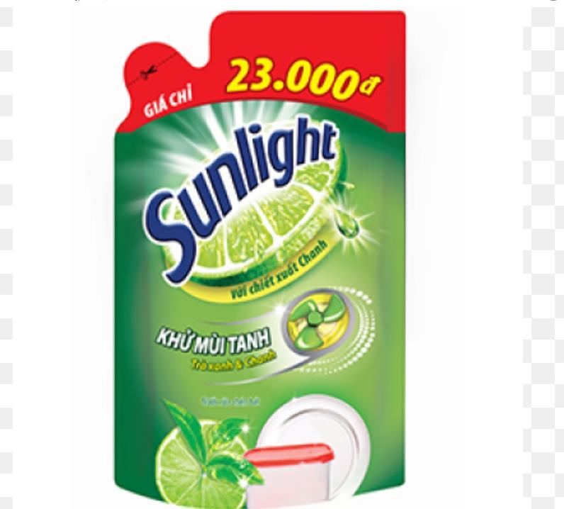 [HCM]HCM. 2 nước rửa chén sunlight túi trà xanh 750ml