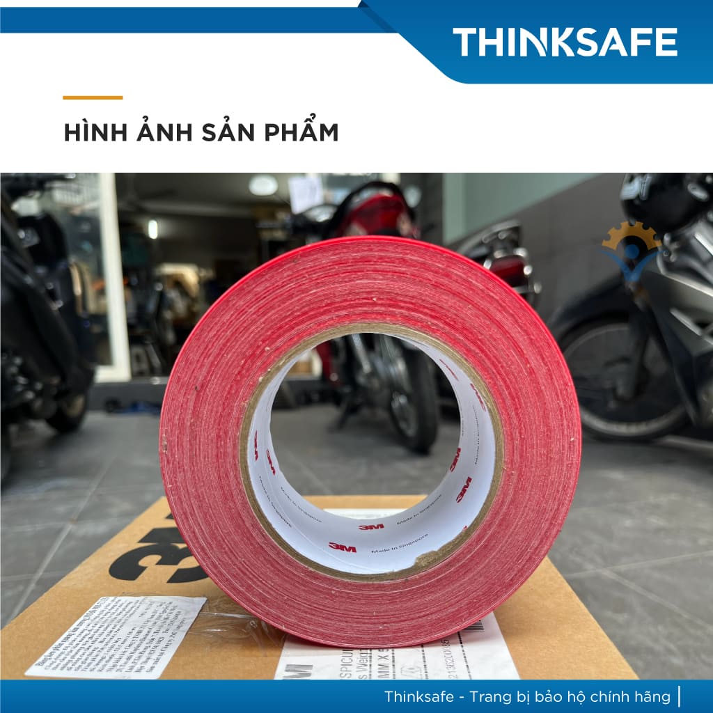 Băng keo phản quang 3M 983 siêu sáng, bền màu Decal phản quang dán xe máy, ô tô - Thinksafe