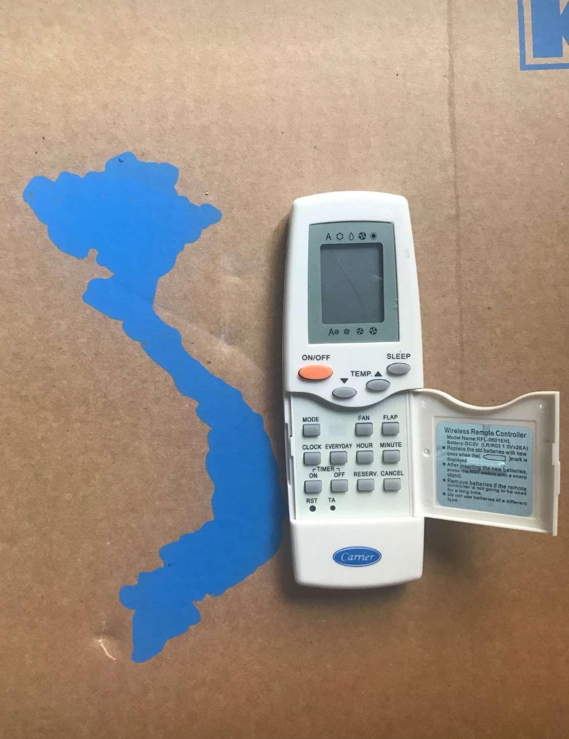 Điều khiển điều hòa nhiệt độ Carrier