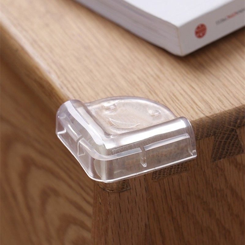 Miếng bịt góc bàn, bọc cạnh bàn silicon tránh va đập, an toàn cho bé