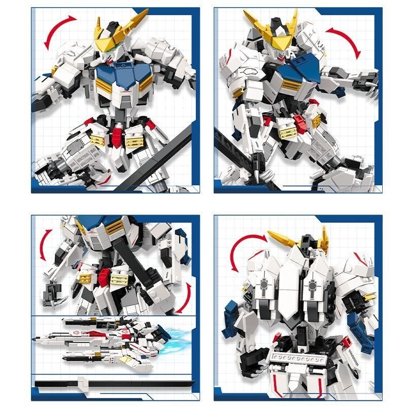 Lắp ráp mô hình gundam 2in1 HG astra red frame flight unit FF20012