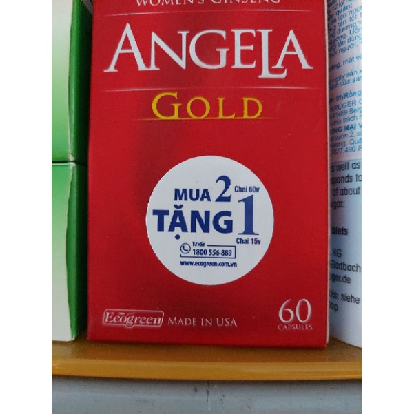 Angela gold chai 60 viên