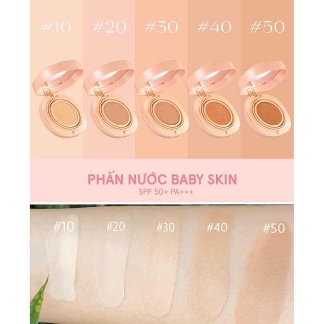 [NEW] Phấn nước MOI COSMETICS Baby Skin Cushion