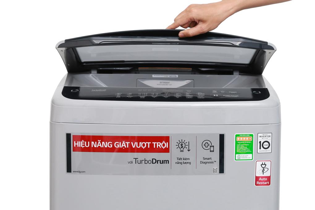 [Trả góp 0%]Máy giặt LG T2395VS2M 9.5kg Inverter