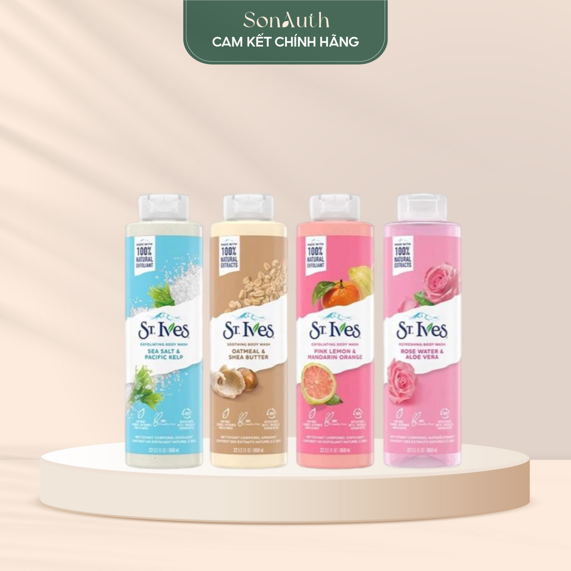 Sữa tắm St.Ives Body Wash 650ml