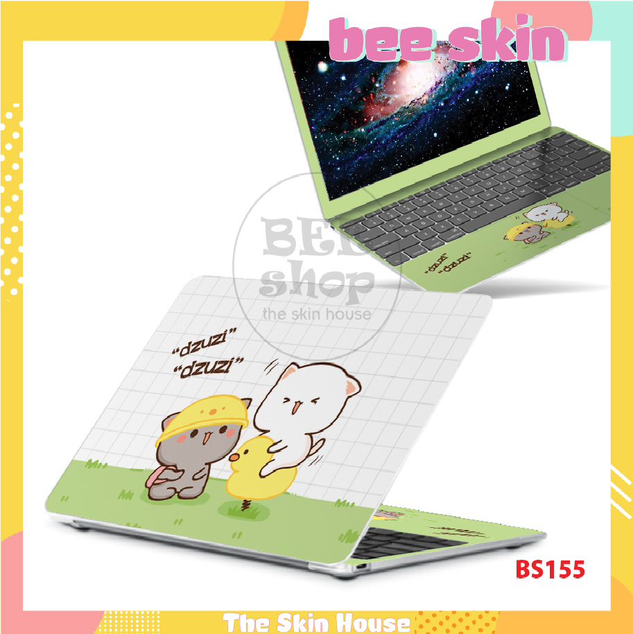 [10 themes] Skin, sticker, decal laptop for all brand laptop Macbook/Asus/Acer/Hp/Dell/Lenovo/Toshiba/....beeskin_decaldanlaptop