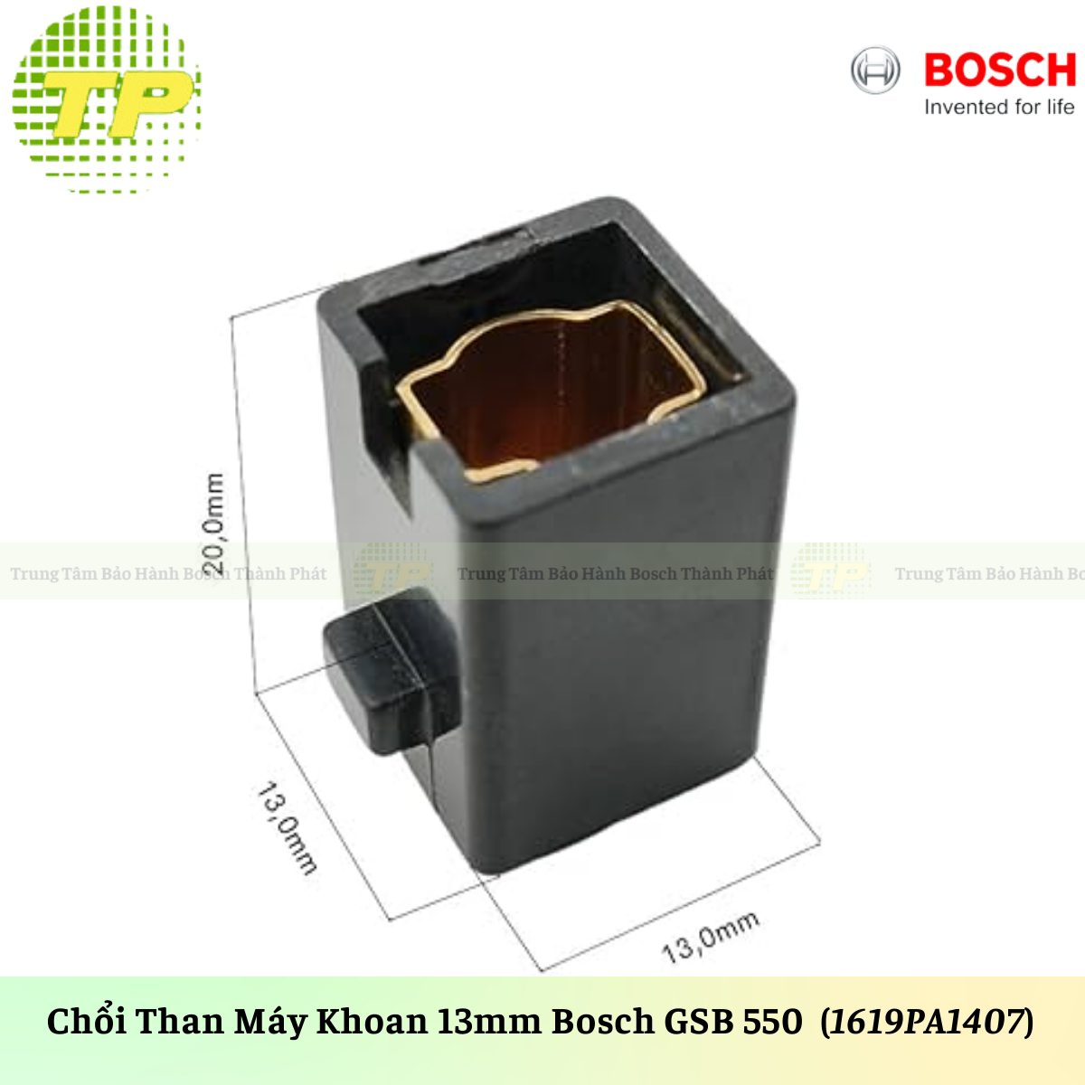 Chổi Than Máy Khoan 13mm Bosch GSB 550 (1619PA1407)