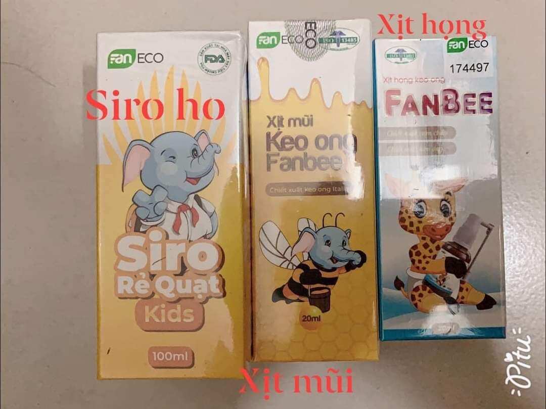 Xịt mũi keo ong Fanbee