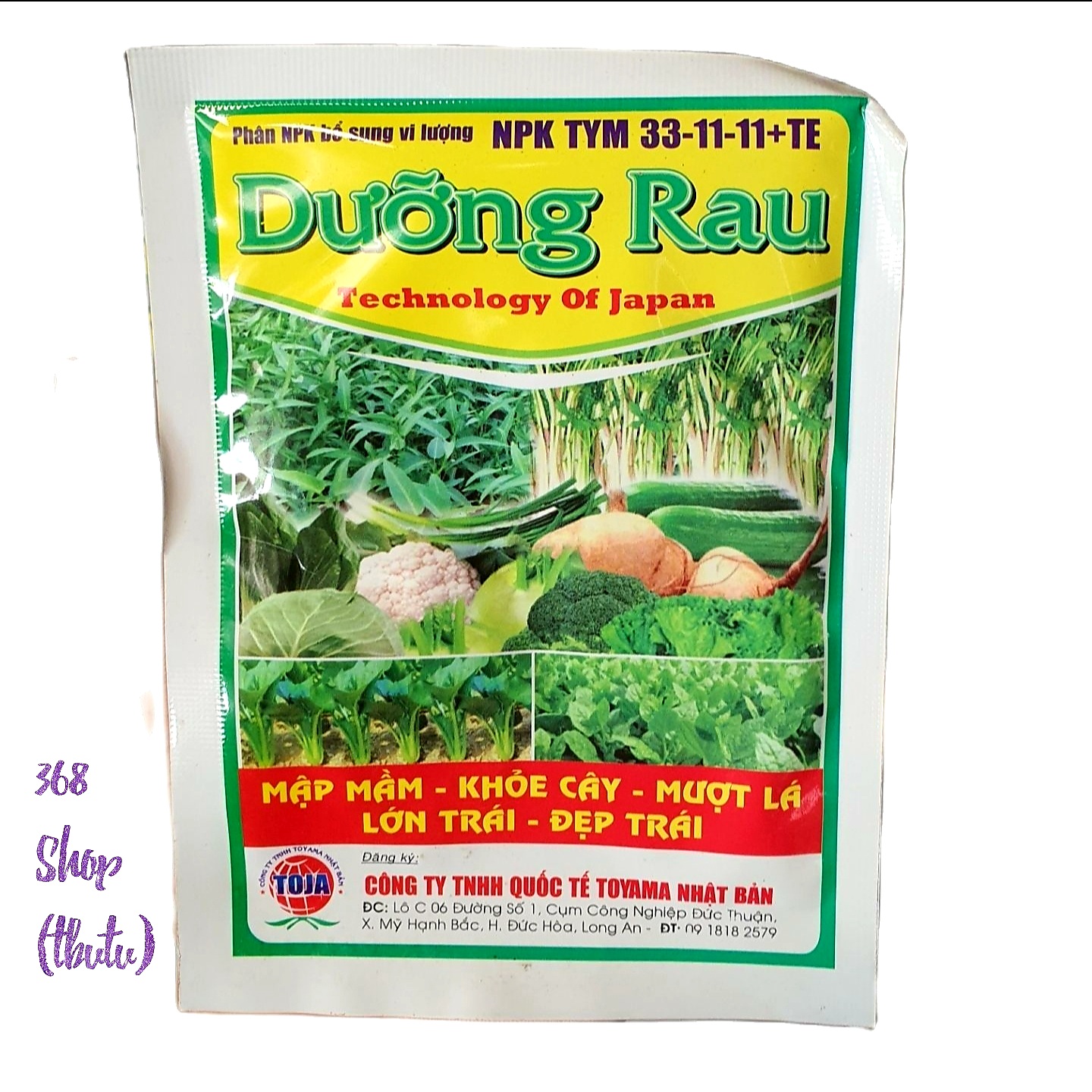 💎 phân bón lá npk 33-11-11+te 🌱 dưỡng rau bổ sung vi lượng tym