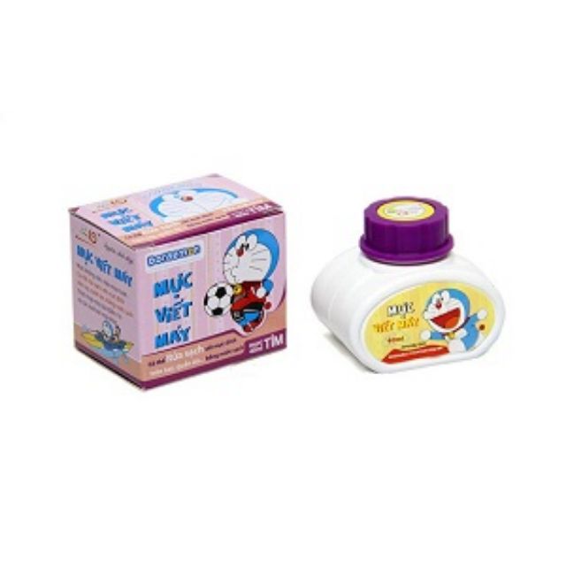 Mực viết máy mực điểm 10 doraemon 40ml
