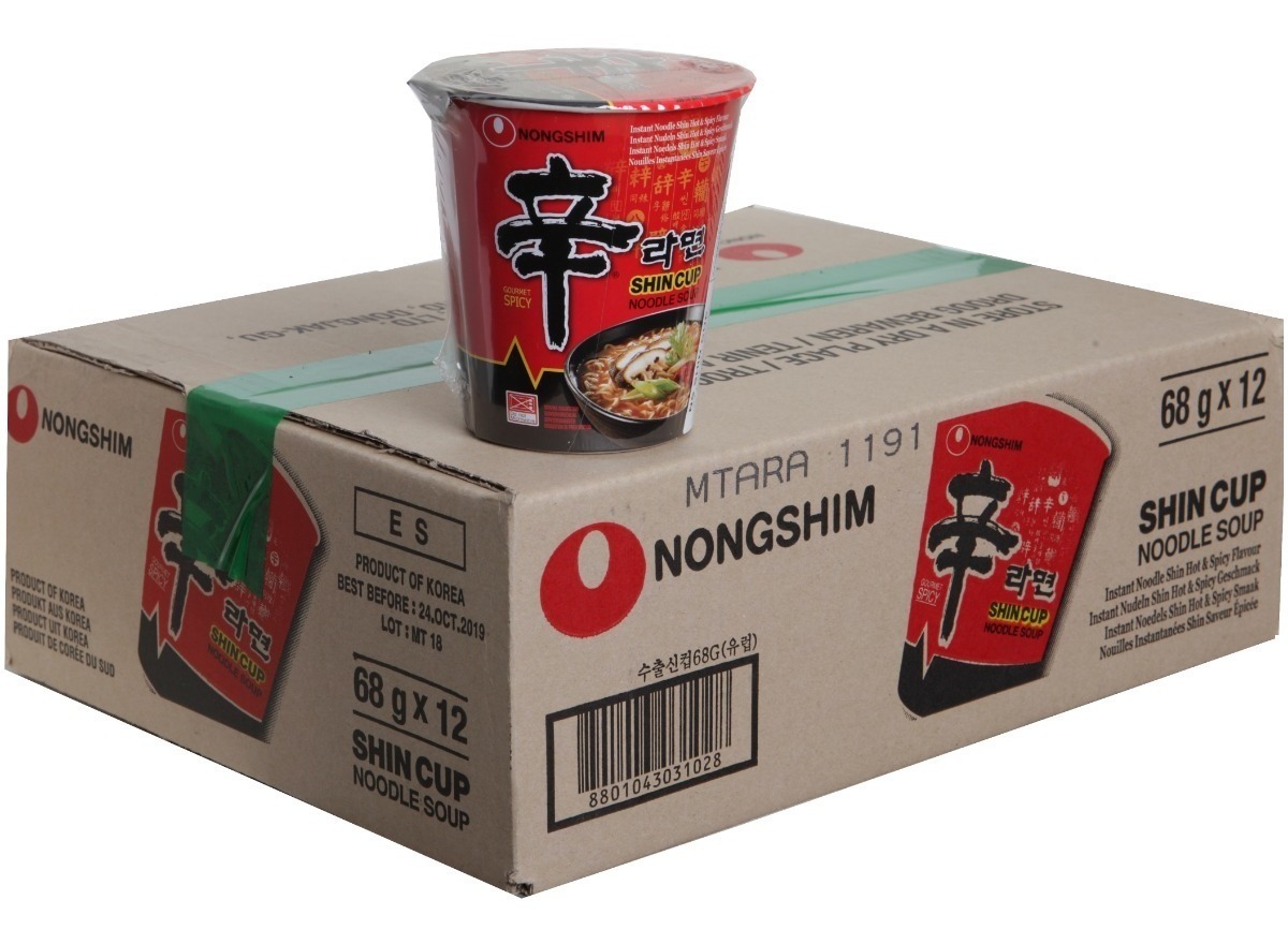 Mì Ly Shin Cup Nongshim 68g