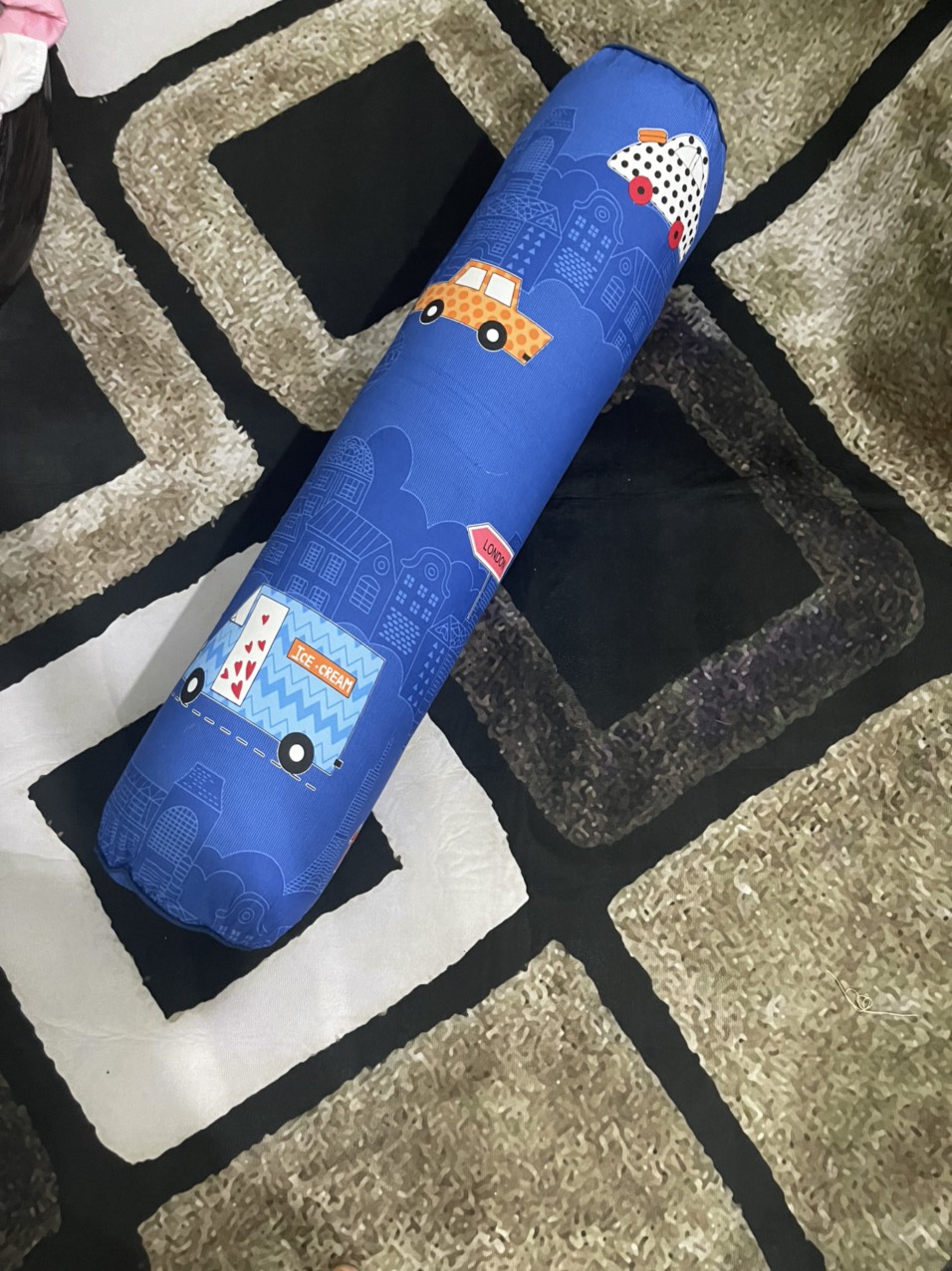 VỎ GỐI ÔM COTTON 100% ( MAY BỊT ĐẦU CÓ KHOÁ KÉO Ở THÂN)