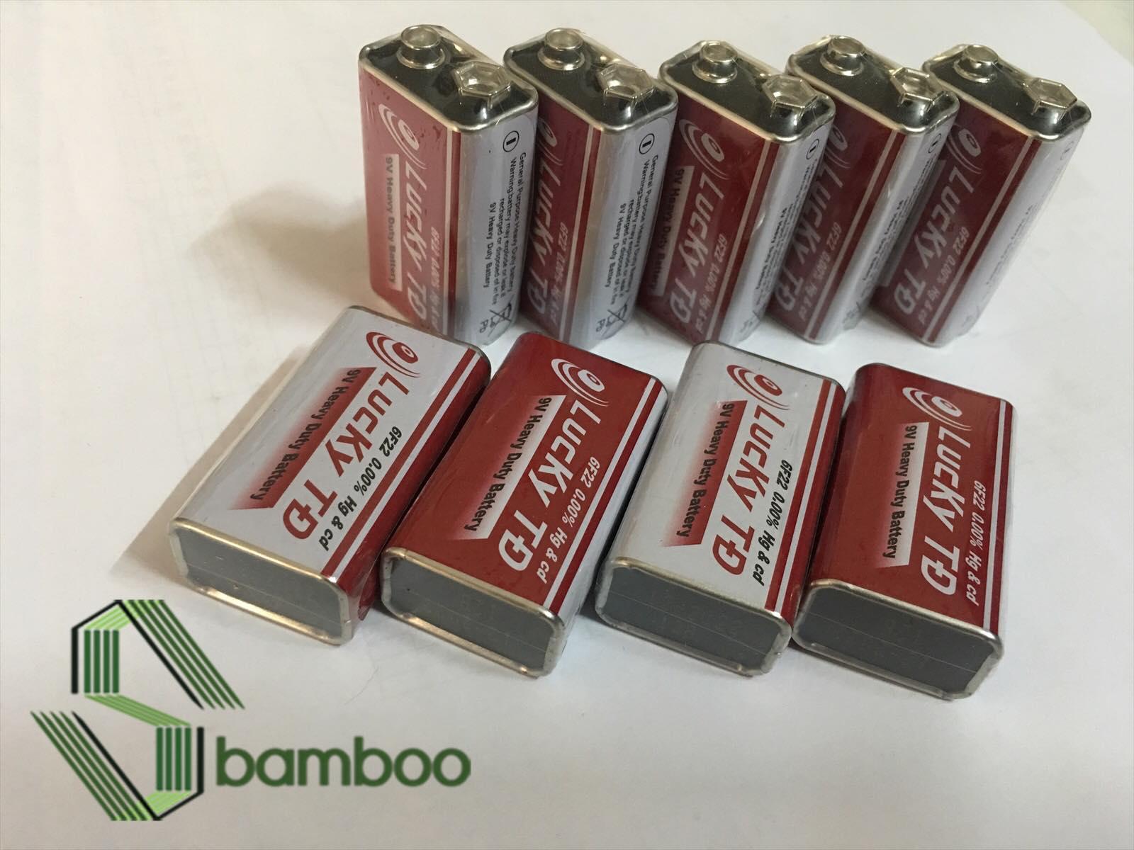Pin vuông 9 Volt Pin Golite - 1 hộp