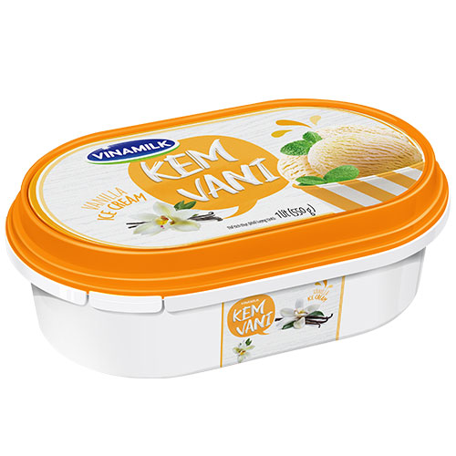 2 Hộp Kem Vinamilk Vani Hộp 1L