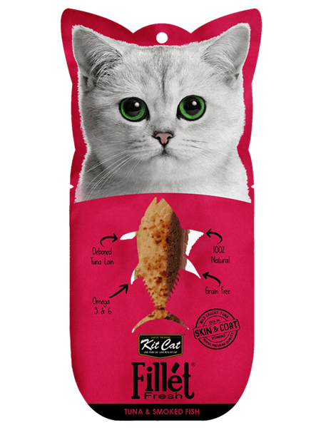 Thức ăn cho mèo - Phi lê Kitcat gói 30gr