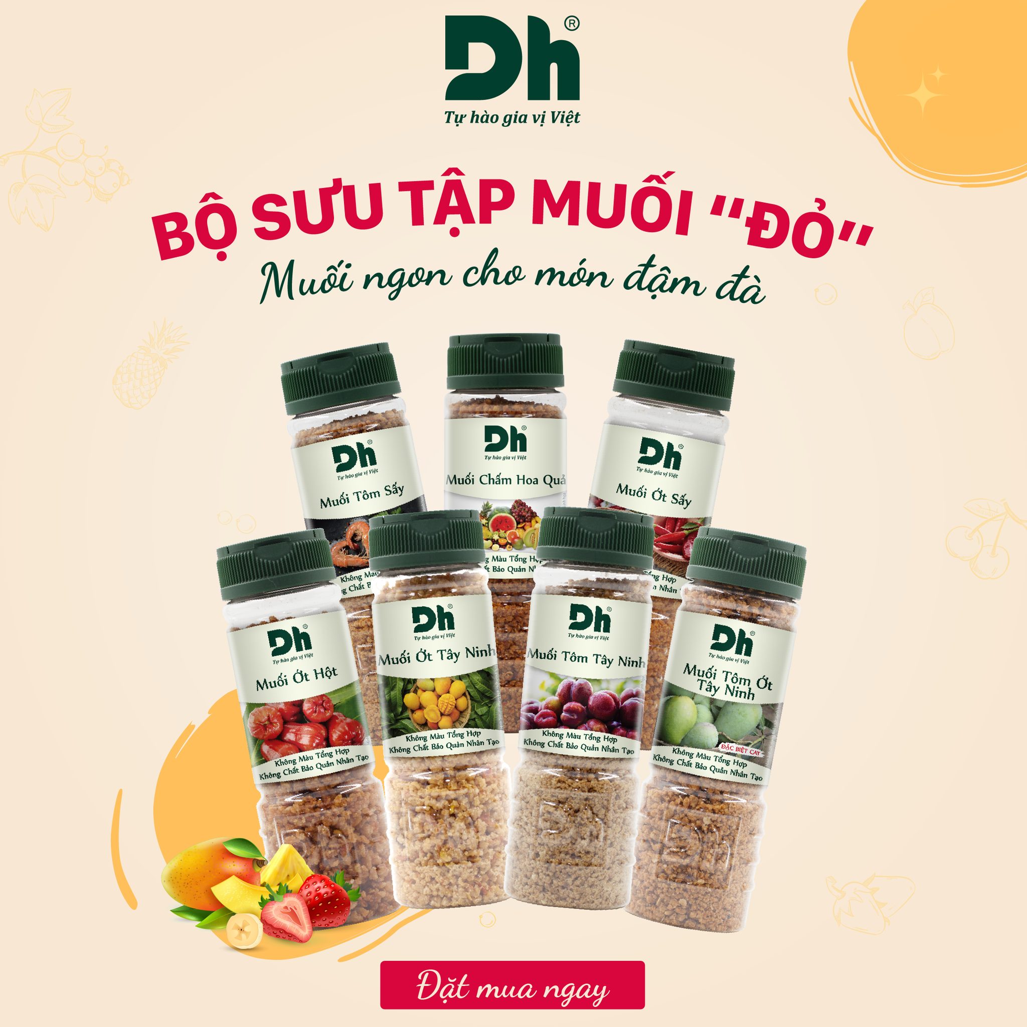 Muối chấm Tây Ninh Dh Foods