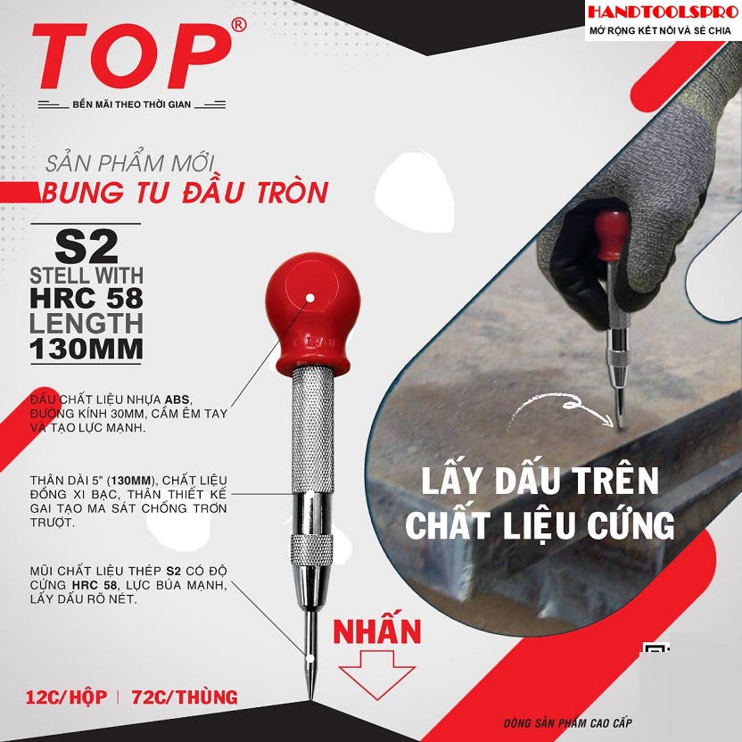 150mm đục lấy dấu tự động top tb-9109jvn