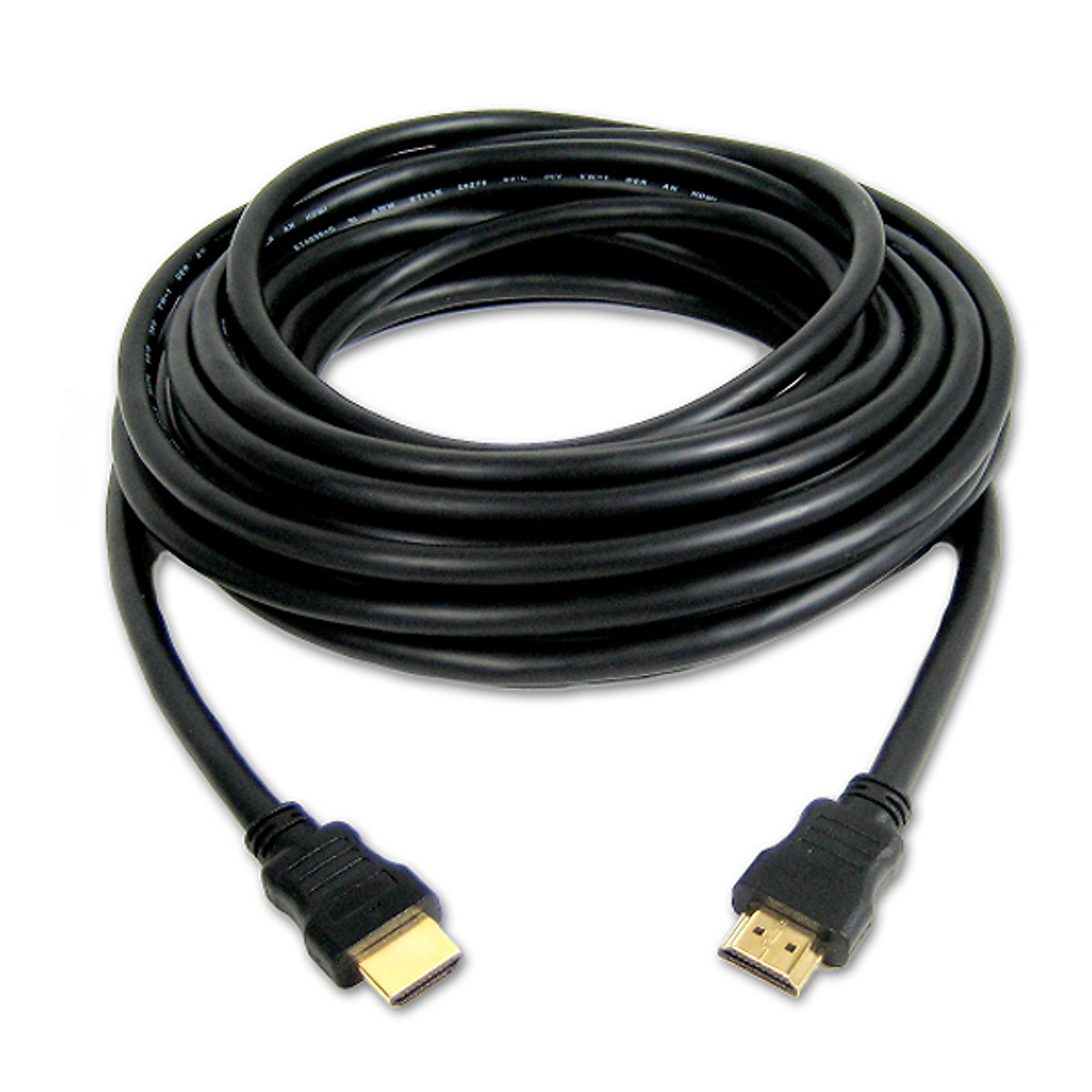 Dây cáp HDMI 15M tròn đen trơn Full HD