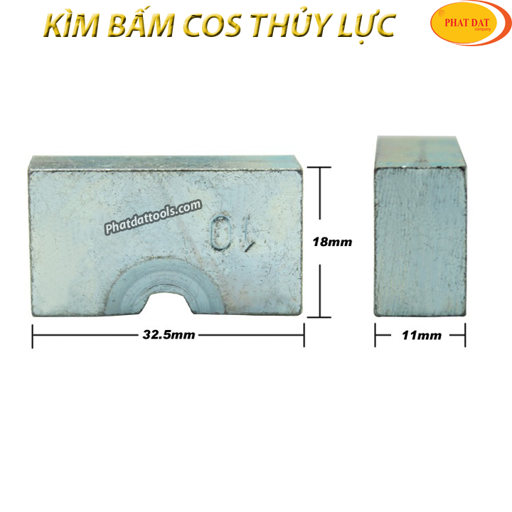 Kìm bấm cos thủy lực YQK120