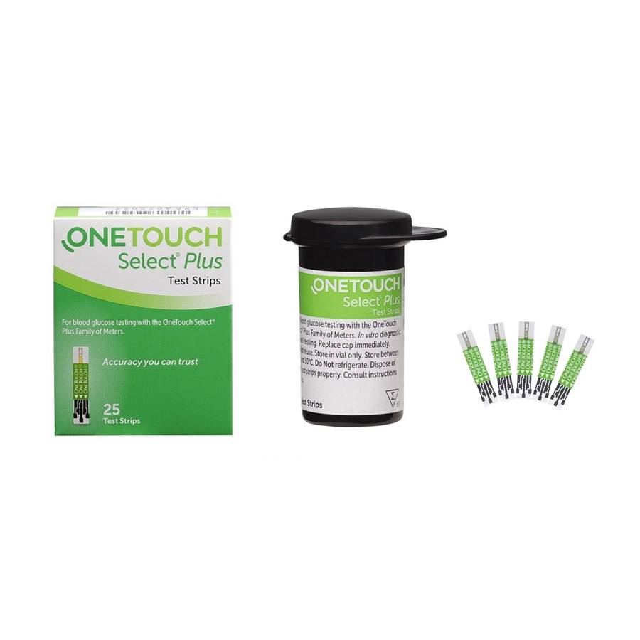 Que Thử Đường Huyết OneTouch - Hộp/25 Que