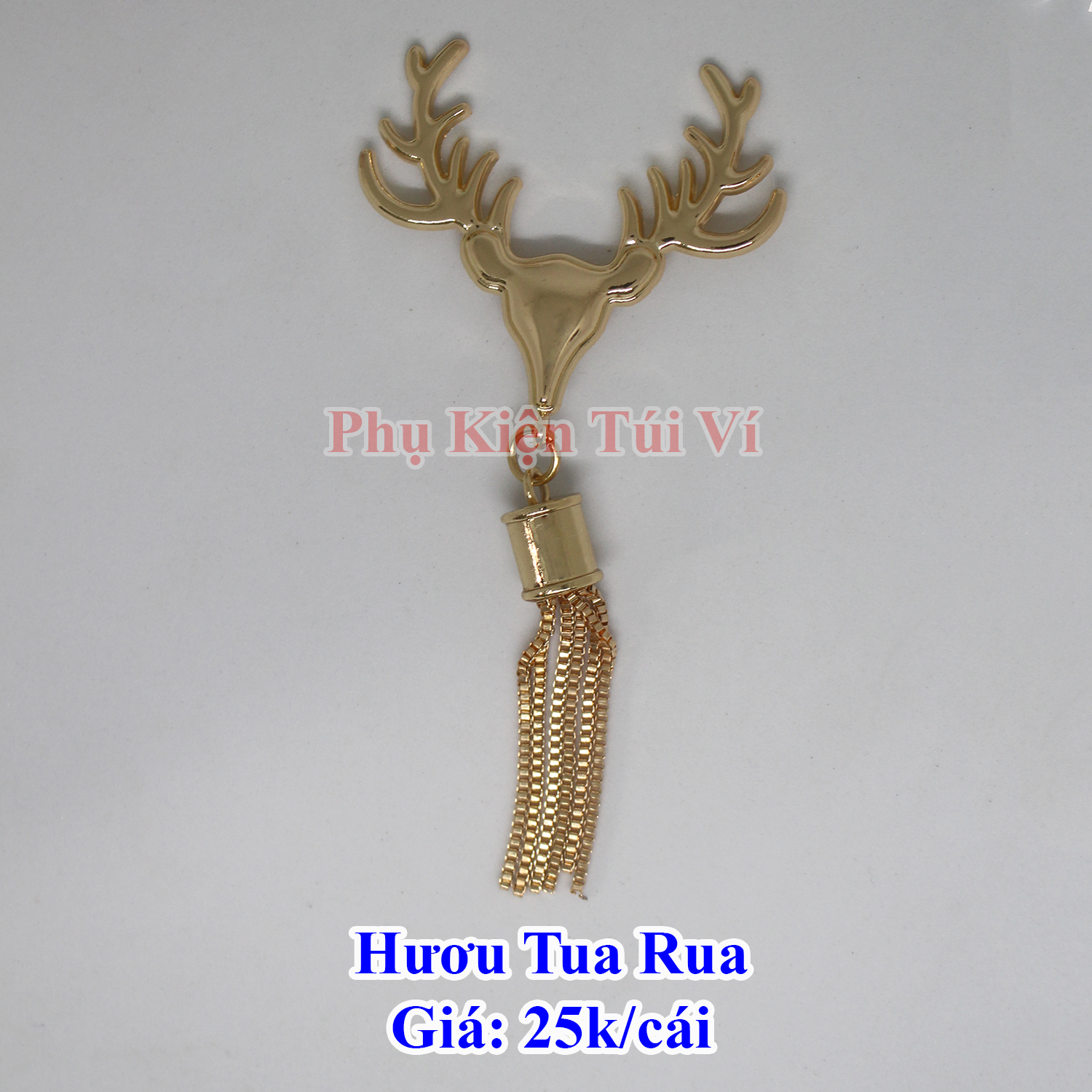 Mạc hươu tua rua làm túi xách