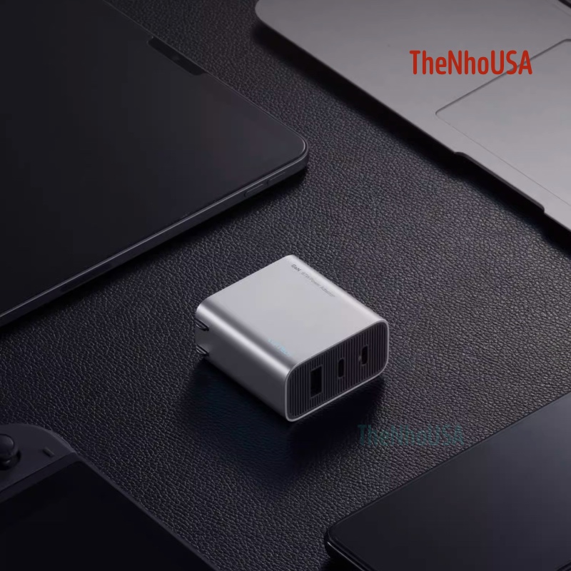 Củ sạc nhanh Cuktech 67W 15C 3 cổng 2C1A PD PPS QC3+